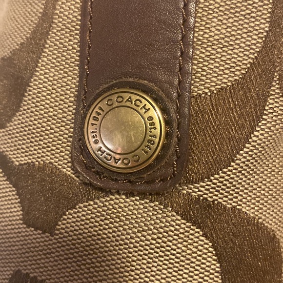 Coach Rain Boots - shades of brown, size 7 - Picture 2 of 5